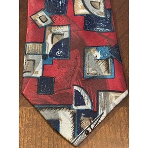Concerto Red Blue Men’s Neck Tie